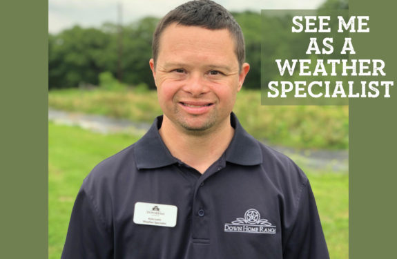 see me as a weather specialist